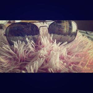 Rose gold sunglasses